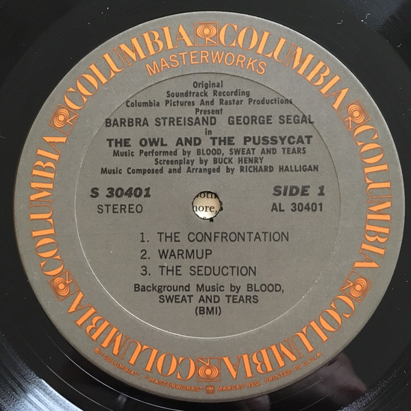 Barbra Streisand , George Segal , Blood, Sweat And Tears - The Owl And The Pussycat (Comedy Highlights And Music From The Soundtrack) | Columbia Masterworks (S 30401) - 4 Barbra Streisand , George Segal , Blood, Sweat And Tears - The Owl And The Pussycat (Comedy Highlights And Music From The Soundtrack) | Columbia Masterworks (S 30401) - 4