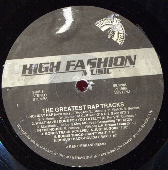 Various - The Greatest Rap Tracks | High Fashion Music (88.120) - 3
