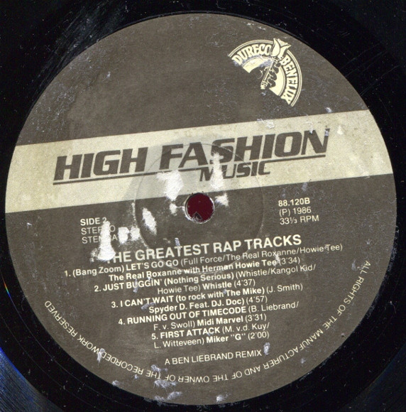 Various - The Greatest Rap Tracks | High Fashion Music (88.120) - 4