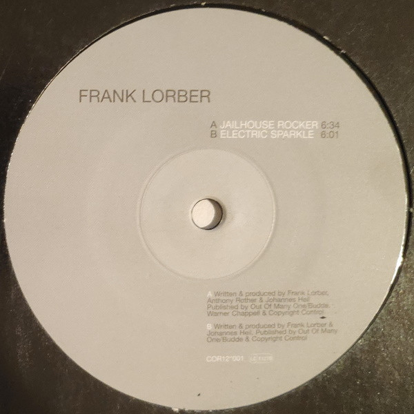 Frank Lorber - Jailhouse Rocker | Cocoon Recordings (COR12"001) - main