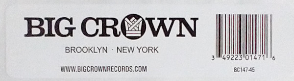 Bobby Oroza & El Michels Affair - Whatcha Know / Losing It | Big Crown Records (BC147-45) - 3 Bobby Oroza & El Michels Affair - Whatcha Know / Losing It | Big Crown Records (BC147-45) - 3