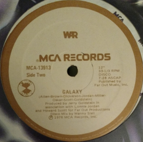 War - Good, Good Feelin' / Galaxy (12") [Vinyl] | MCA Records (MCA-13913) - 2