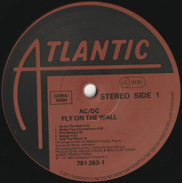 AC/DC - Fly On The Wall | Atlantic (781 263-1) - 4