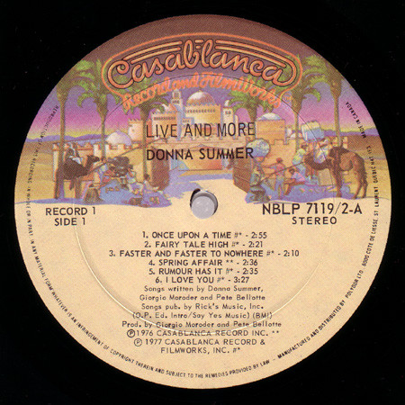 Donna Summer - Live And More | Casablanca (NBLP 7119/2) - 3 Donna Summer - Live And More | Casablanca (NBLP 7119/2) - 3