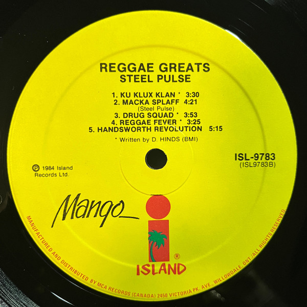 Steel Pulse - Reggae Greats | Mango (ISL 9783) - 4 Steel Pulse - Reggae Greats | Mango (ISL 9783) - 4