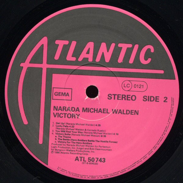 Narada Michael Walden - Victory | Atlantic (ATL 50 743) - 3 Narada Michael Walden - Victory | Atlantic (ATL 50 743) - 3