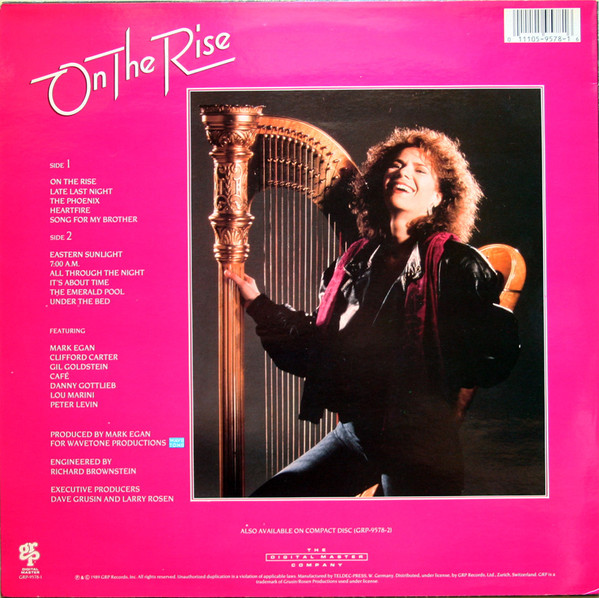 Deborah Henson-Conant - On The Rise | GRP (GRP-9578-1) - 2