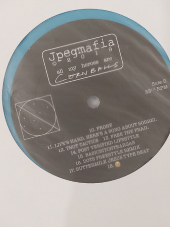 JPEGMAFIA - All My Heroes Are Cornballs | Not On Label (#2812118685) - 3