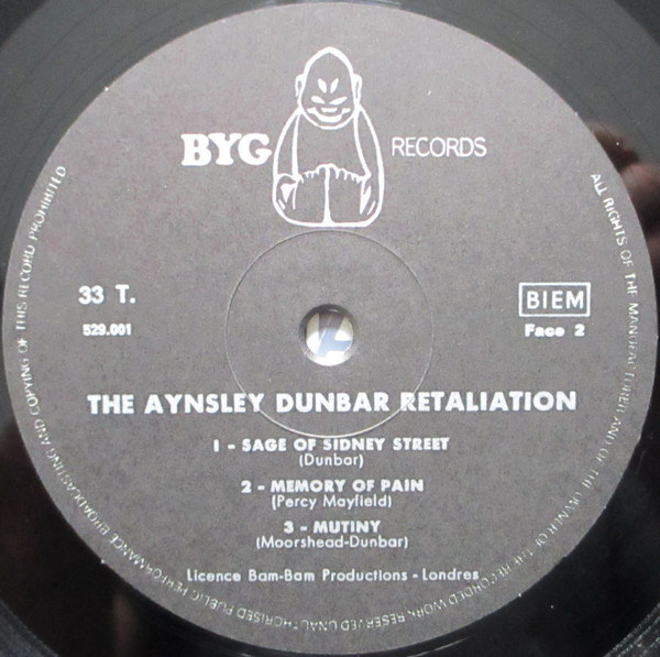 The Aynsley Dunbar Retaliation - The Aynsley Dunbar Retaliation | BYG Records (529.001) - 4 The Aynsley Dunbar Retaliation - The Aynsley Dunbar Retaliation | BYG Records (529.001) - 4