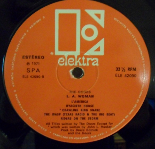 The Doors - L.A. Woman | Elektra (ELE 42090) - 3