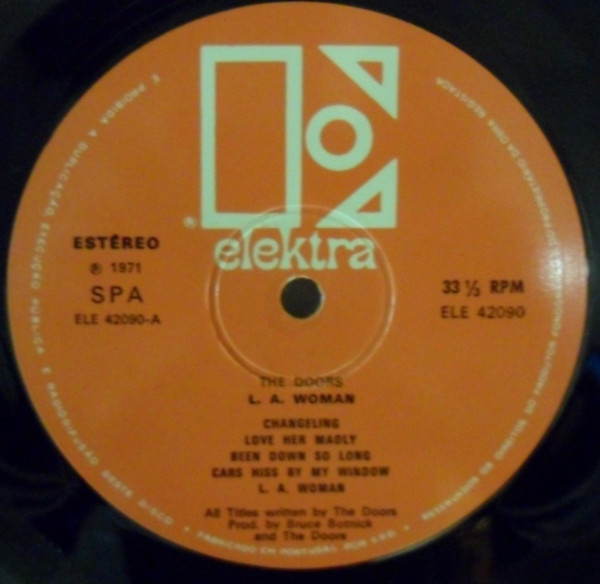 The Doors - L.A. Woman | Elektra (ELE 42090) - 2