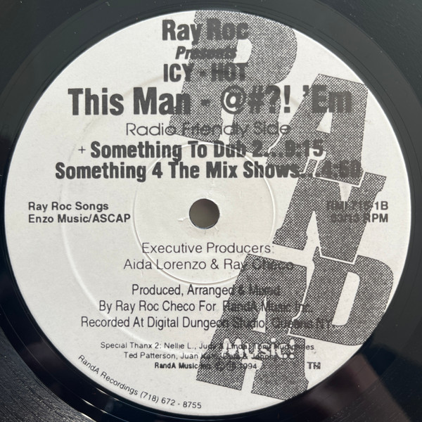 Ray Roc Checo presents Icy-Hot - This Man - Fuk 'Em | RandA Music (RMI 715-1) - 3 Ray Roc Checo presents Icy-Hot - This Man - Fuk 'Em | RandA Music (RMI 715-1) - 3