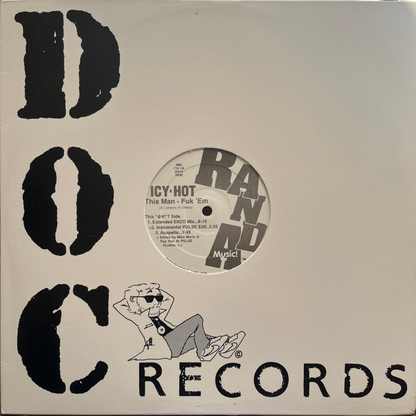 Ray Roc Checo presents Icy-Hot - This Man - Fuk 'Em | RandA Music (RMI 715-1)