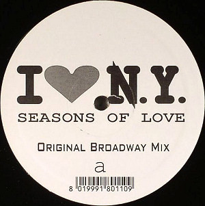 I Love N.Y. - Seasons Of Love | Oxyd Records (OX5180) - main