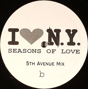 I Love N.Y. - Seasons Of Love | Oxyd Records (OX5180) - 2