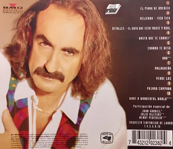 Raúl Di Blasio - Piano De América 2 | BMG U.S. Latin (74321-20238-2) - 2 Raúl Di Blasio - Piano De América 2 | BMG U.S. Latin (74321-20238-2) - 2