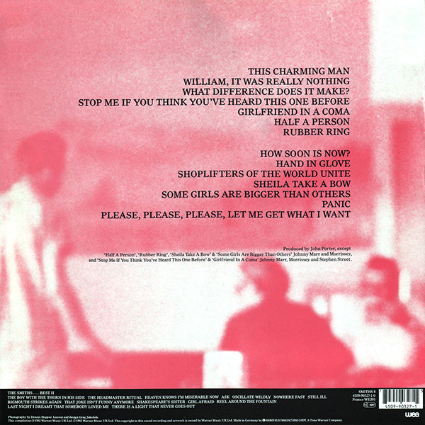 The Smiths - Best... I | WEA (4509 90327-1) - 2 The Smiths - Best... I | WEA (4509 90327-1) - 2