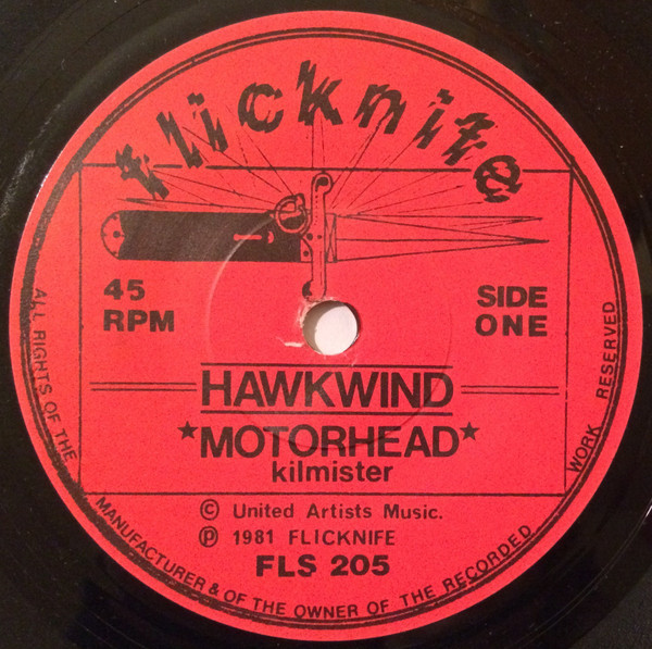 Hawkwind - Motorhead / Valium Ten | Flicknife Records (FLS 205) - 3
