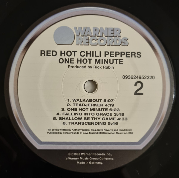 Red Hot Chili Peppers - One Hot Minute | Warner Records (093624952220) - 4 Red Hot Chili Peppers - One Hot Minute | Warner Records (093624952220) - 4