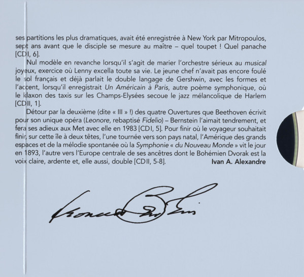 Leonard Bernstein Dirige Robert Schumann , Ludwig van Beethoven , Felix Mendelssohn-Bartholdy , Antonín Dvořák , Pyotr Ilyich Tchaikovsky , Maurice Ravel Et George Gershwin - Untitled | Diapason (N° 105) - 3