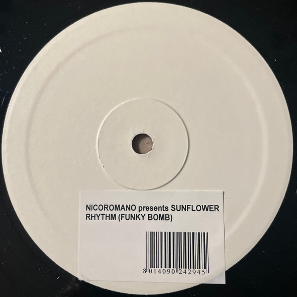 Nicoromano Presents Sunflower - Rhythm (Funky Bomb) | D:vision Records (DV 294) - main Nicoromano Presents Sunflower - Rhythm (Funky Bomb) | D:vision Records (DV 294) - main