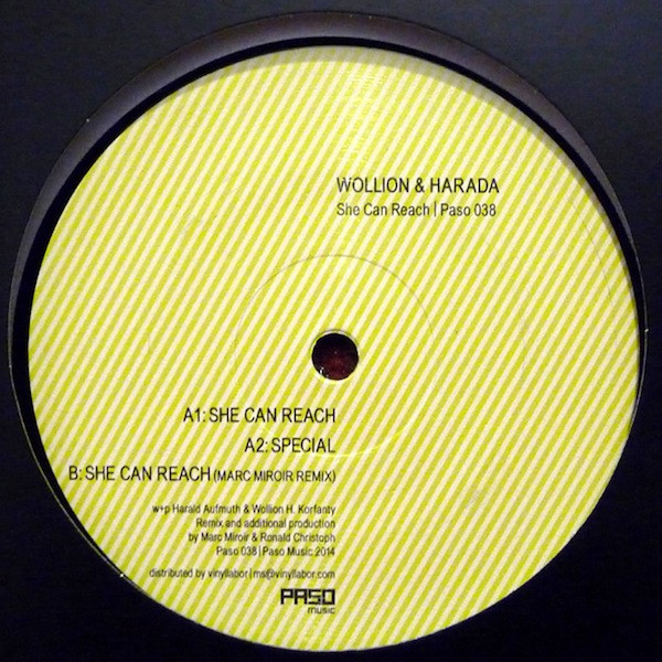 Wollion & Harada - She Can Reach | Paso Music (Paso 038) - main