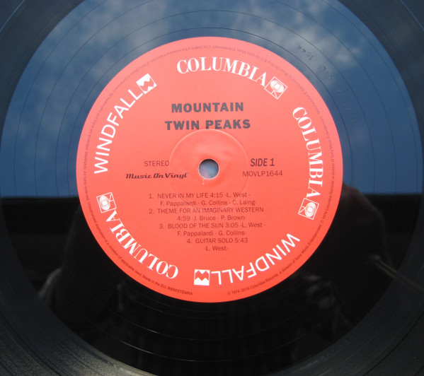 Mountain - Twin Peaks | Columbia (MOVLP1644) - 4 Mountain - Twin Peaks | Columbia (MOVLP1644) - 4
