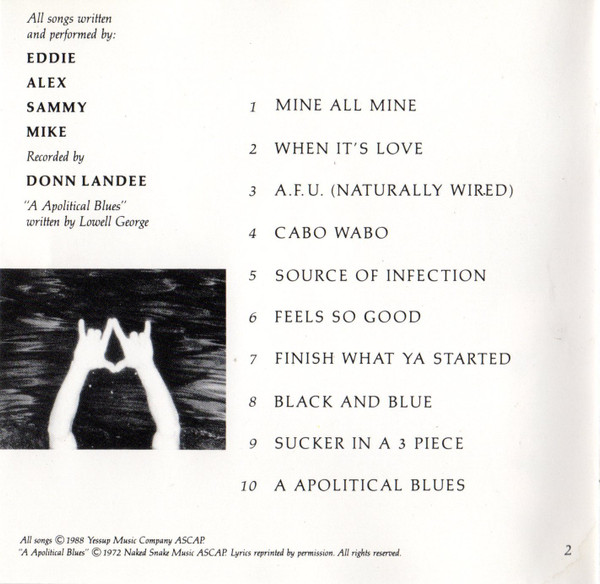 Van Halen - OU812 | Warner Bros. Records (7599-25732-2) - 4 Van Halen - OU812 | Warner Bros. Records (7599-25732-2) - 4