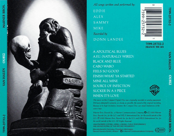 Van Halen - OU812 | Warner Bros. Records (7599-25732-2) - 3 Van Halen - OU812 | Warner Bros. Records (7599-25732-2) - 3
