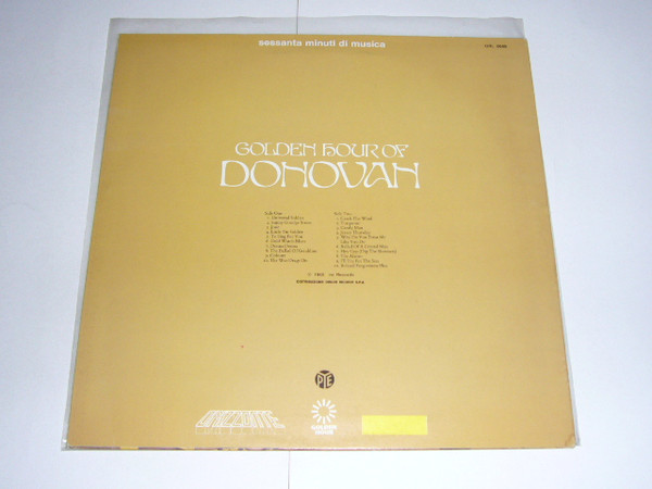 Donovan - Golden Hour Of Donovan | Pye Records (ORL 8069) - 2 Donovan - Golden Hour Of Donovan | Pye Records (ORL 8069) - 2