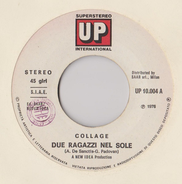 Collage - Due Ragazzi Nel Sole | Up (UP 10004) - 2