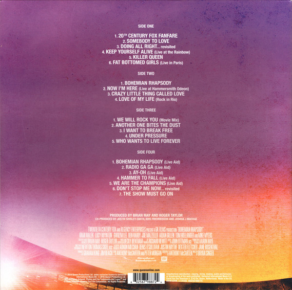 Queen - Bohemian Rhapsody (The Original Soundtrack) | Virgin EMI Records (0602567988724) - 2