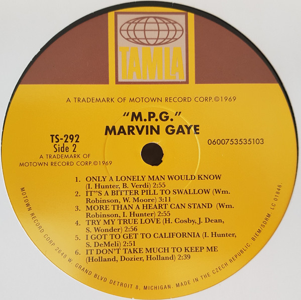 Marvin Gaye - M.P.G. | Tamla (0600753535103) - 3