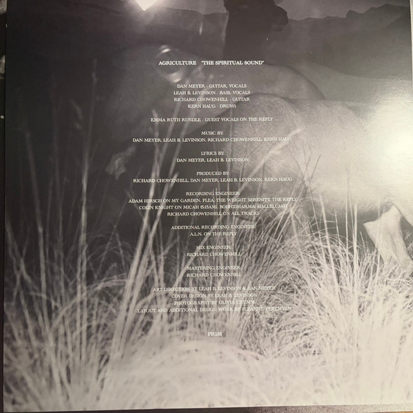 Agriculture - The Spiritual Sound | Flenser Records (FR181) - 4 Agriculture - The Spiritual Sound | Flenser Records (FR181) - 4