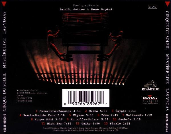 Cirque Du Soleil - Mystère - Live À / In Las Vegas | RCA Victor (09026-68596-2) - 2 Cirque Du Soleil - Mystère - Live À / In Las Vegas | RCA Victor (09026-68596-2) - 2