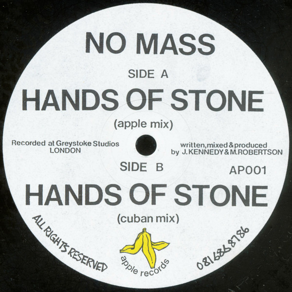 No Mass - Hands Of Stone | Apple Records (AP001) - main