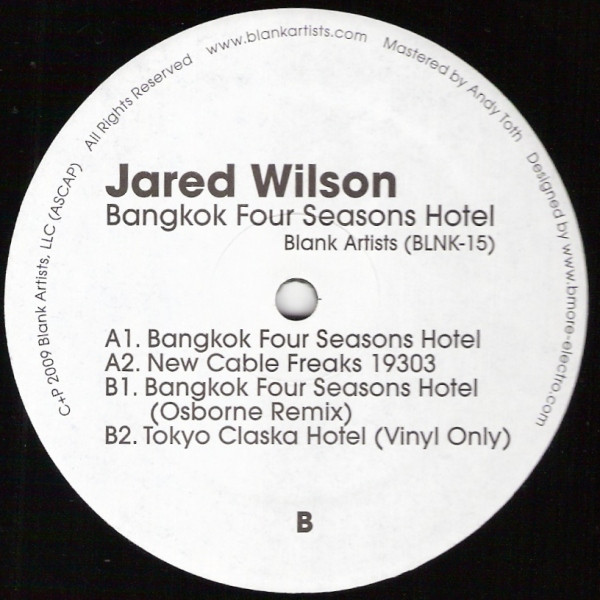 Jared Wilson - Bangkok Four Seasons Hotel | Blank Artists (BLNK-15)