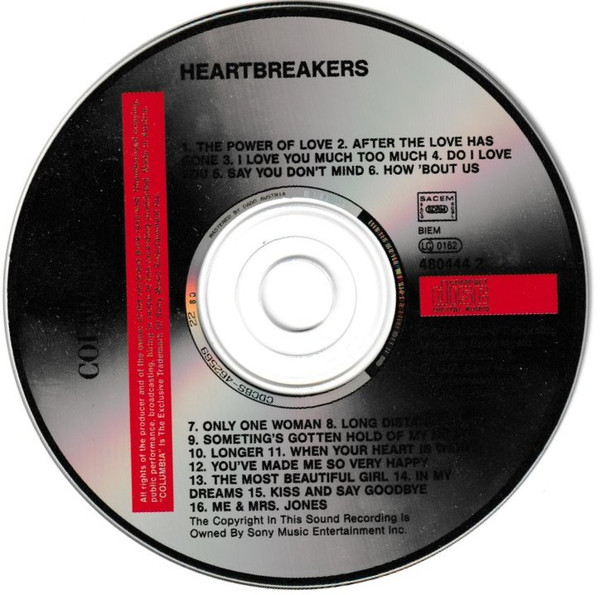 Various - Heartbreakers | Columbia (4804442) - 4