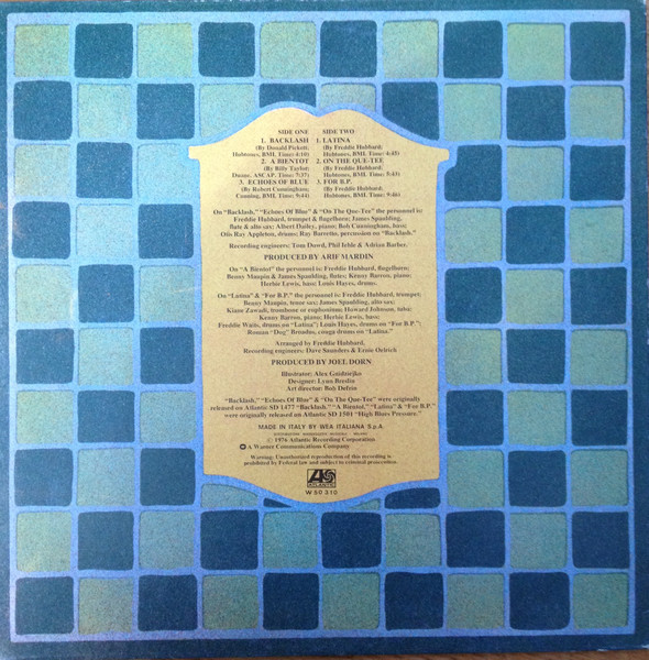 Freddie Hubbard - Echoes Of Blue | Atlantic (W 50 310) - 2 Freddie Hubbard - Echoes Of Blue | Atlantic (W 50 310) - 2