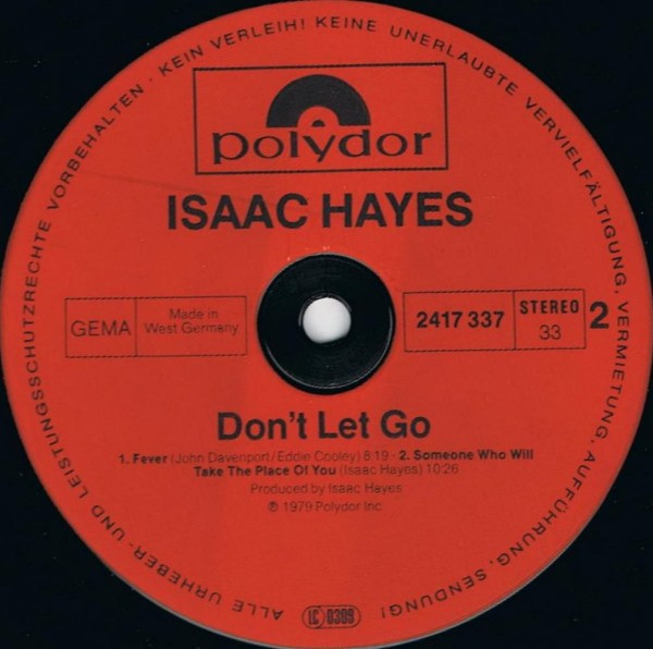 Isaac Hayes - Don't Let Go | Polydor (2417 337) - 4 Isaac Hayes - Don't Let Go | Polydor (2417 337) - 4