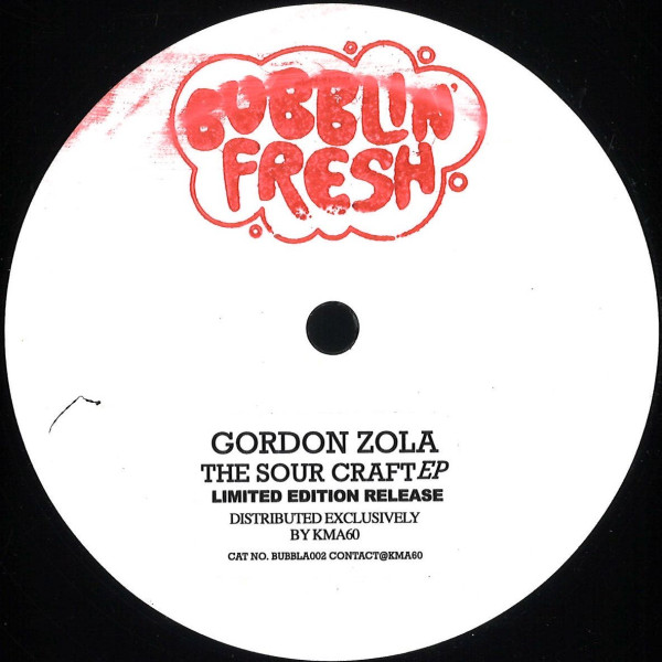 Enrico Dragoni - The Sour Craft EP | Bubblin Fresh (BUBBLA002)