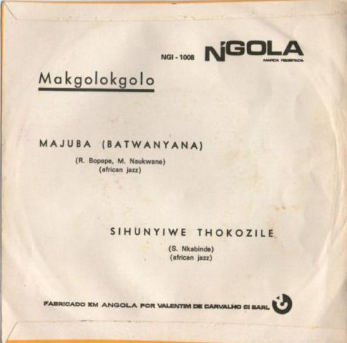 Makgona Tsohle Band - Majuba | N'Gola (NGI-1008) - 2