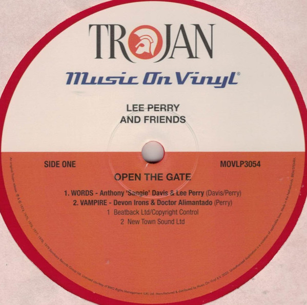 Lee Perry & Friends - Open The Gate | Trojan Records (none) - 4