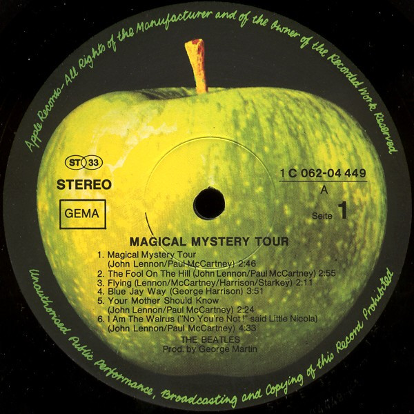 The Beatles - Magical Mystery Tour Plus Other Songs | EMI Electrola (1C 062-04 449) - 3 The Beatles - Magical Mystery Tour Plus Other Songs | EMI Electrola (1C 062-04 449) - 3