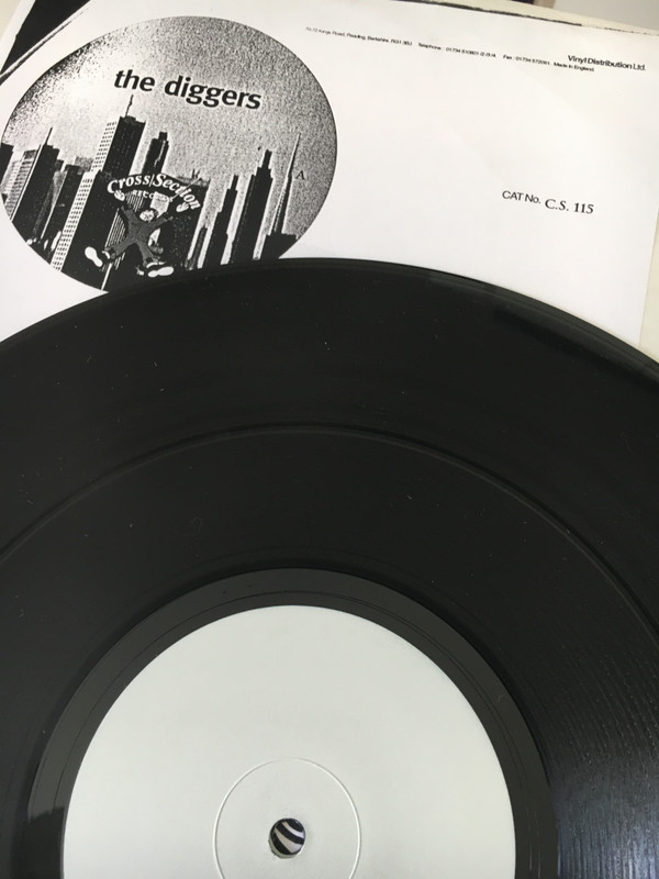 The Diggers - Last Night's Party | Cross Section Records (CS 115) - main