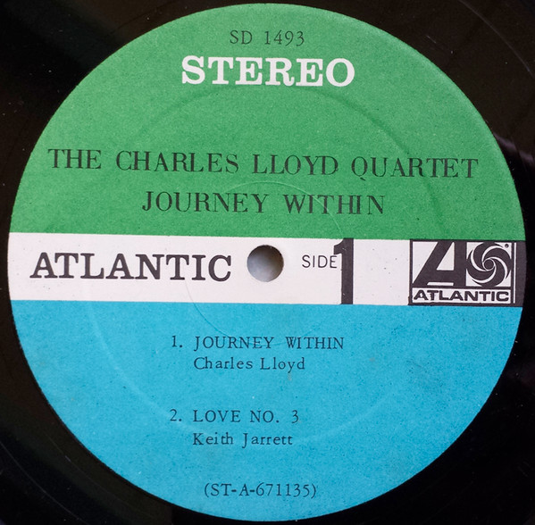 The Charles Lloyd Quartet - Journey Within | Atlantic (SD 1493) - 3