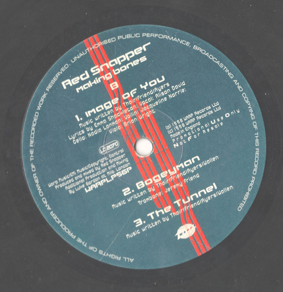 Red Snapper - Making Bones | Warp Records (WARP LP 56 P) - 3