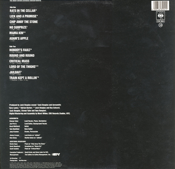 Aerosmith - Gems | CBS (CBS 463224 1) - 2