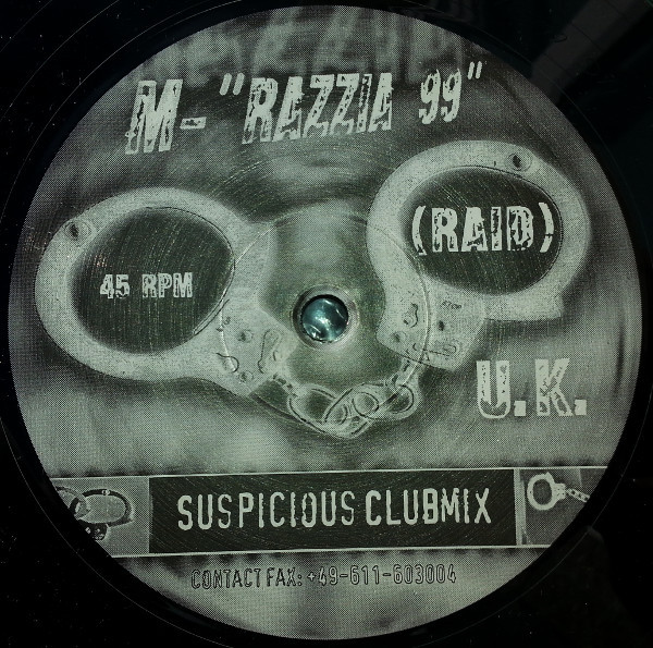 M - Razzia 99 | Not On Label (M Self-released) (M-003) - 2