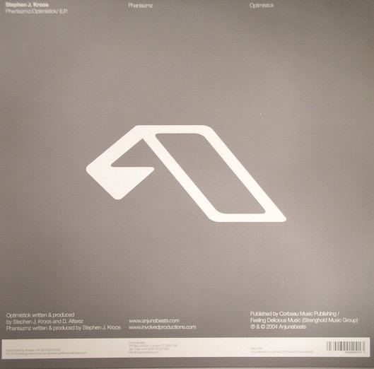 Stephen J. Kroos - Phantazmz / Optimistick E.P. | Anjunabeats (ANJ-024) - 2